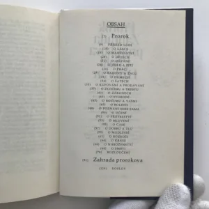 Prorok / Zahrada prorokova, Chalíl Džibrán