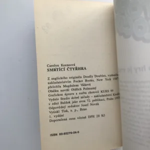Stopy zločinu 6 – Smrtící čtyřhra, Carolyn Keeneová