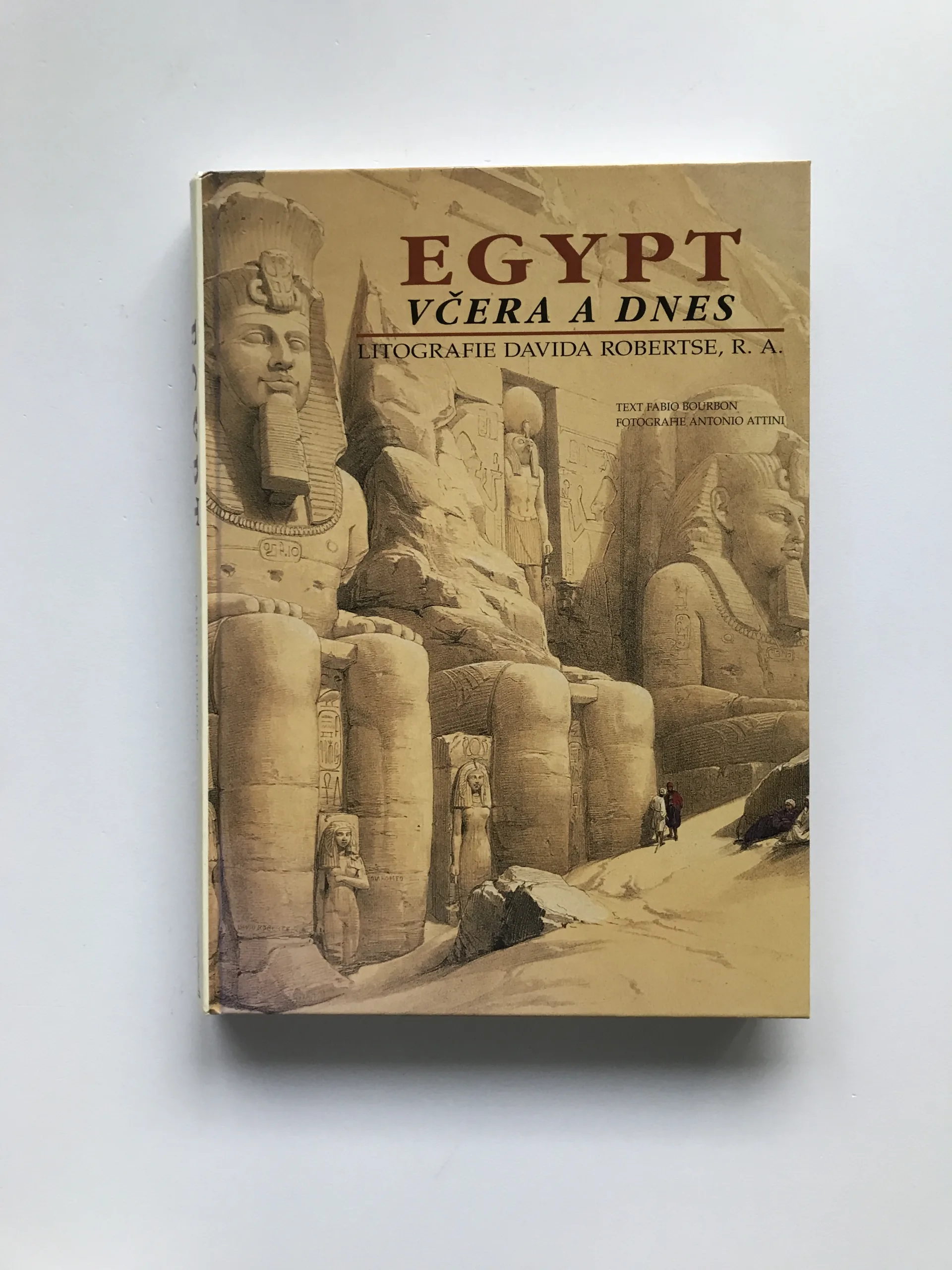 Egypt včera a dnes (Litografie Davida Robertse, R. A.), Fabio Bourbon