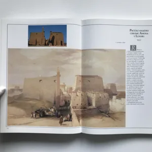 Egypt včera a dnes (Litografie Davida Robertse, R. A.), Fabio Bourbon