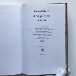 Kůň jménem Zázrak, Zuzana Holasová
