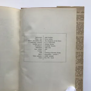 Dcera sněhu, Jack London