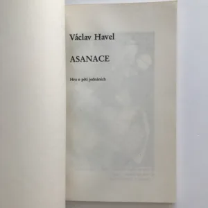 Asanace, Václav Havel