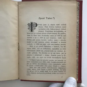 Básne Viliama Pauliny-Tótha / Zpod Tater českému studentstvu, Viliam Pauliny-Tóth, K. Neklan
