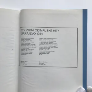 XIV. zimní olympijské hry Sarajevo 1984, Vladimír Dobrovodský, kolektiv autorů