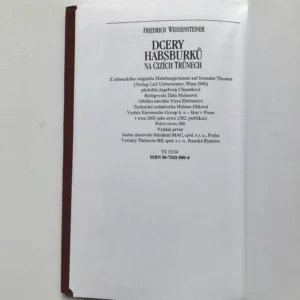 Dcery Habsburků na cizích trůnech, Friedrich Weissensteiner