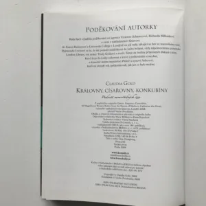 Královny, císařovny, konkubíny (Padesát mimořádných žen), Claudia Gold