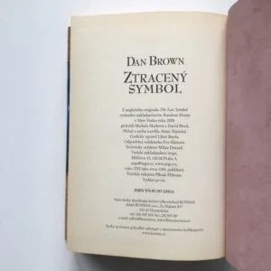 Ztracený symbol, Dan Brown