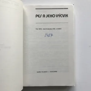 Pes a jeho výcvik, Jozef Hrušovský, kolektiv autorů