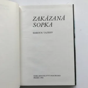 Zakázaná sopka, Haroun Tazieff