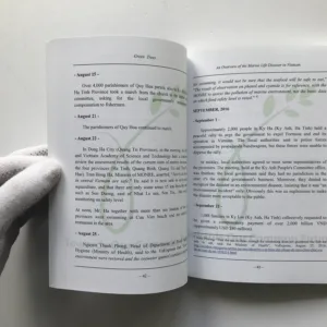 An Overview of the Marine Life Disaster in Vietnam, kolektiv autorů