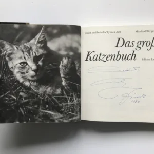 Das grosse Katzenbuch (podpis autora), Erich Tylinek, Isabella Tylinek, Manfred Bürger