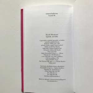 Sputnik, má láska, Haruki Murakami