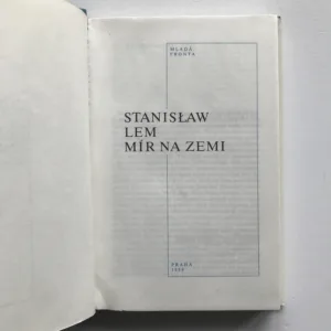 Mír na Zemi, Stanislaw Lem