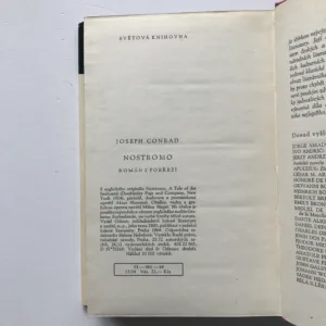 Nostromo (Román z pobřeží), Joseph Conrad