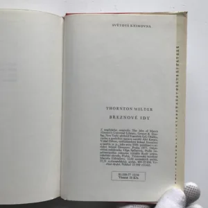 Březnové idy, Thornton Wilder