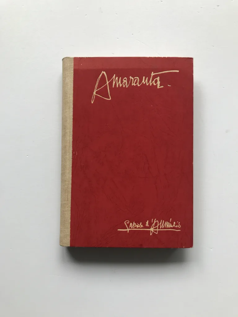 Amaranta (Deník tragické lásky), Gabrielle d'Annunzio