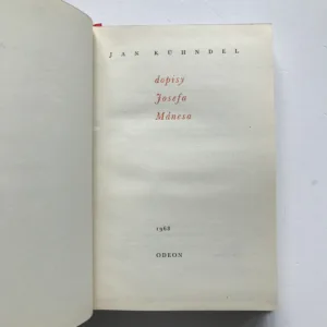 Dopisy Josefa Mánesa, Jan Kühndel