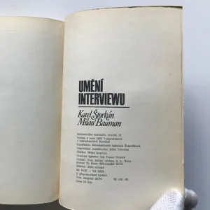 Umění interviewu, Karel Štorkán, Milan Bauman