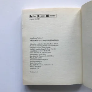 Jiří Horčička – rozhlasový režisér, Jan Vedral, Honza Vedral