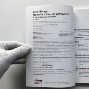 Webdesign – Nenuťte uživatele přemýšlet!, Steve Krug