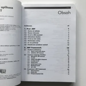 Programujeme .NET aplikace ve Visual Studiu .NET, Dalibor Kačmář