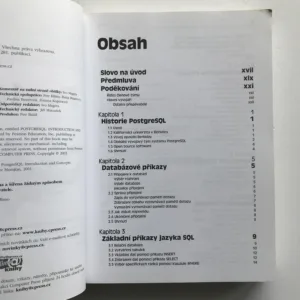 PostgreSQL – Praktický průvodce, Bruce Momjian