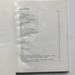 Veteran Cars Catalogue, Adolf Kuba