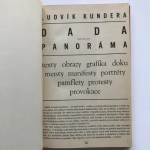 Dada panoráma, Ludvík Kundera