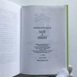 Najít a ztratit, Zdeněk Rosenbaum
