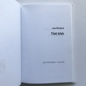 Třetí břeh (podpis autorky), Jana Štroblová