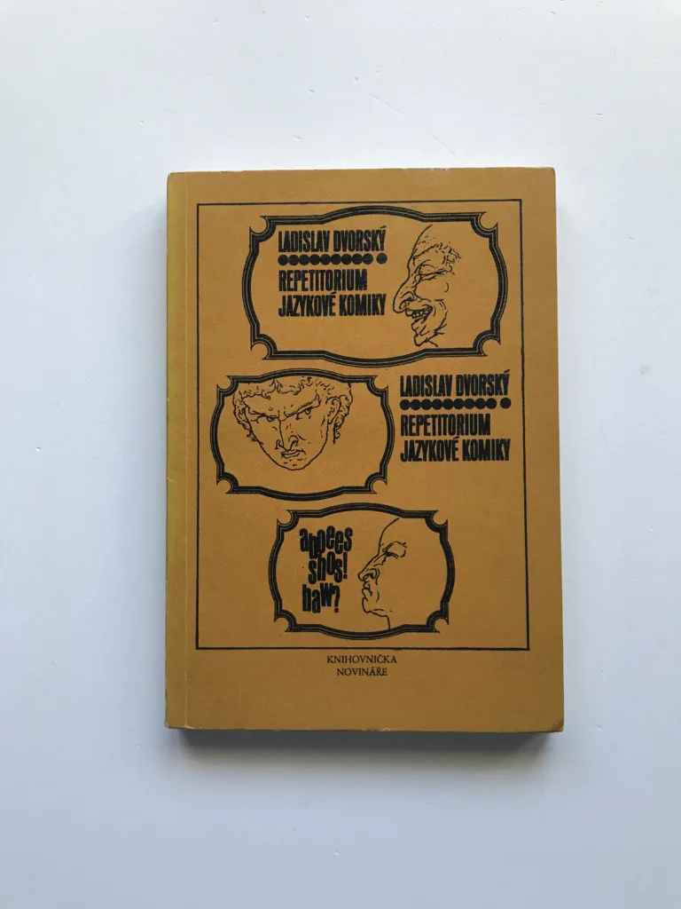Repetitorium jazykové komiky (podpis autora), Ladislav Dvorský