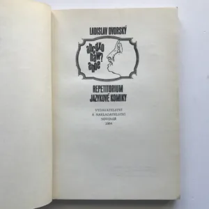 Repetitorium jazykové komiky (podpis autora), Ladislav Dvorský