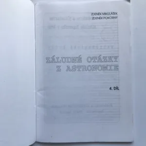 Záludné otázky z astronomie 1-4, Zdeněk Mikulášek, Zdeněk Pokorný