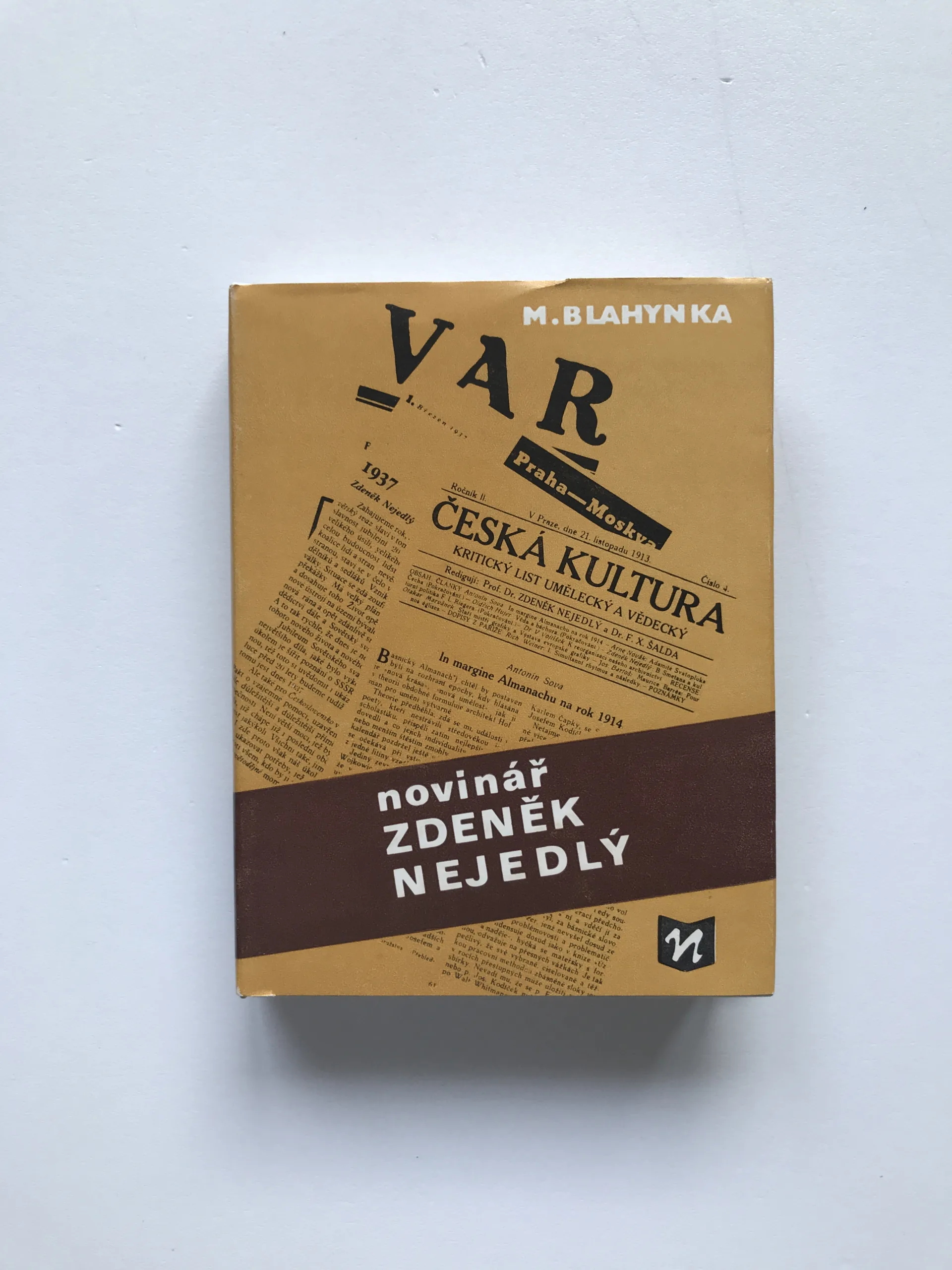 Novinář Zdeněk Nejedlý, Milan Blahynka