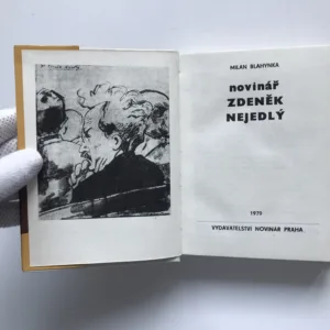 Novinář Zdeněk Nejedlý, Milan Blahynka