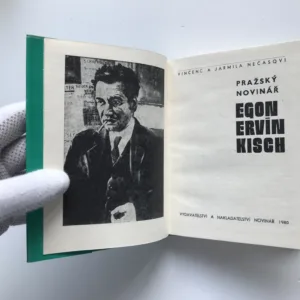 Pražský novinář Egon Ervín Kisch, Vincenc Nečas, Jarmila Nečasová