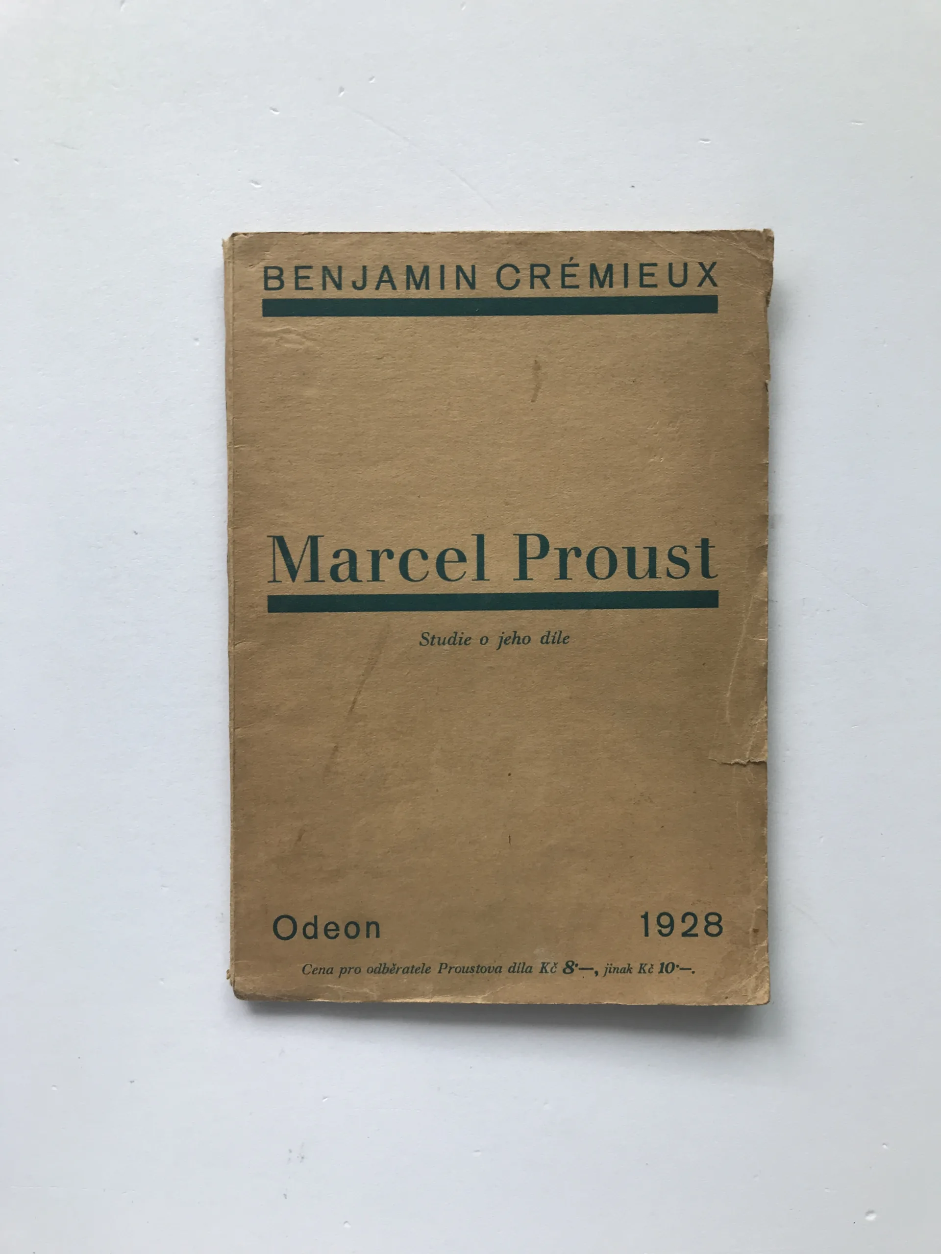Marcel Proust, Benjamin Crémieux