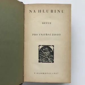 Na hlubinu (Revue pro vnitřní život) – ročník II.
