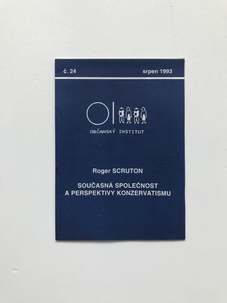 Současná společnost a perspektivy konzervatismu, Roger Scrutton