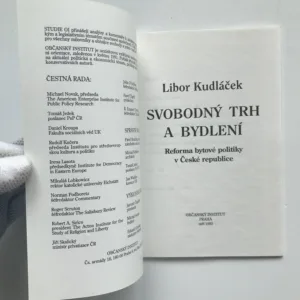 Svobodný trh a bydlení, Libor Kudláček