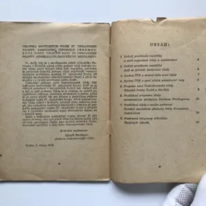 Program prvé domácí vlády republiky, vlády Národní fronty Čechů a Slováků
