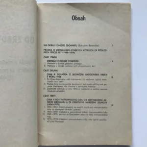 Od zrady k agresi (Pravda o vietnamsko-čínských vztazích za posledních třicet let 1949-1979), Zdeněk Hoření