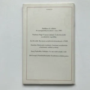 Volební systém ČSSR v otázkách a odpovědích, Stanislav Zdobinský, kolektiv autorů