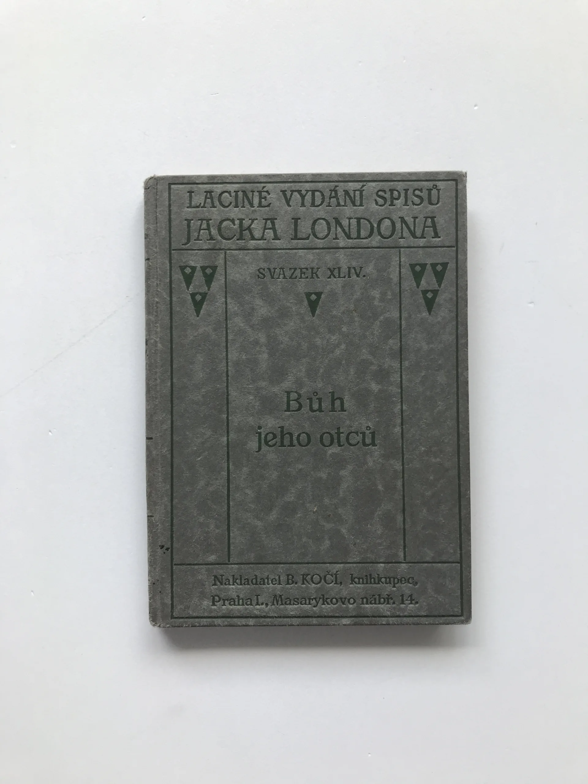 Bůh jeho otců, Jack London
