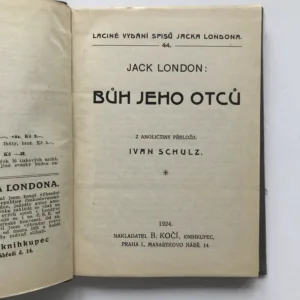 Bůh jeho otců, Jack London
