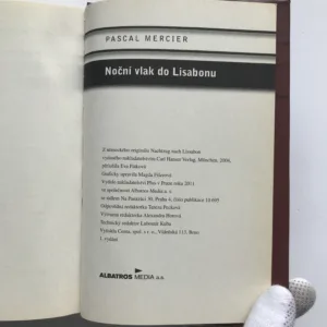 Noční vlak do Lisabonu, Pascal Mercier