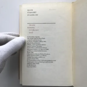 Čtyřicet dnů, Franz Werfel