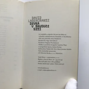 Dívka v pavoučí síti, David Lagercrantz
