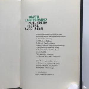 Muž, který hledal svůj stín, David Lagercrantz